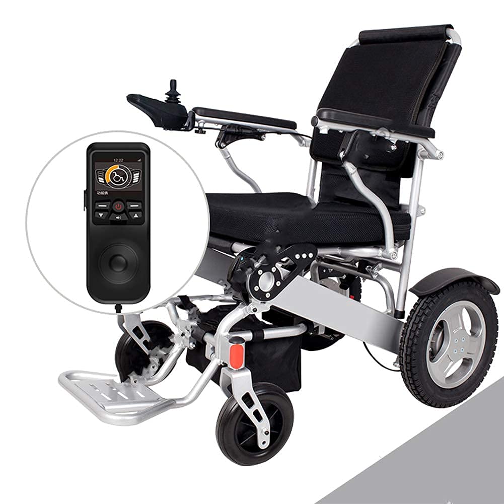 Amazon.co.jp: 車椅子 軽量 折りたたみ式 電動 Bluetooth リモコン